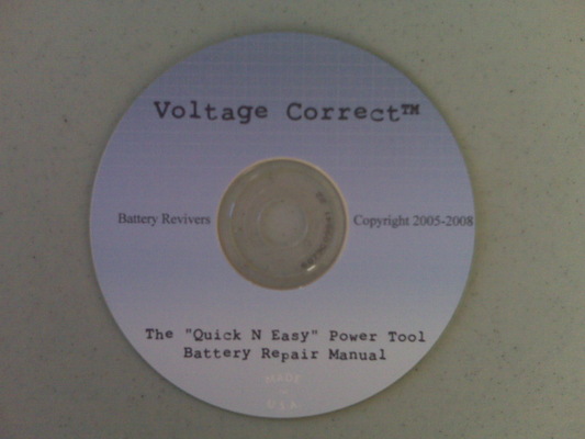 Product picture Dewalt NiCd Battery Repair - Fix Any Volt 7.2v-24v Nicad Battery - Download Now